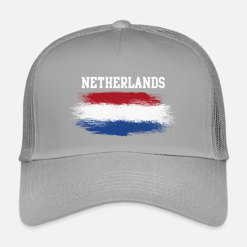 Dutch Brush Flag Kids’ Trucker Cap