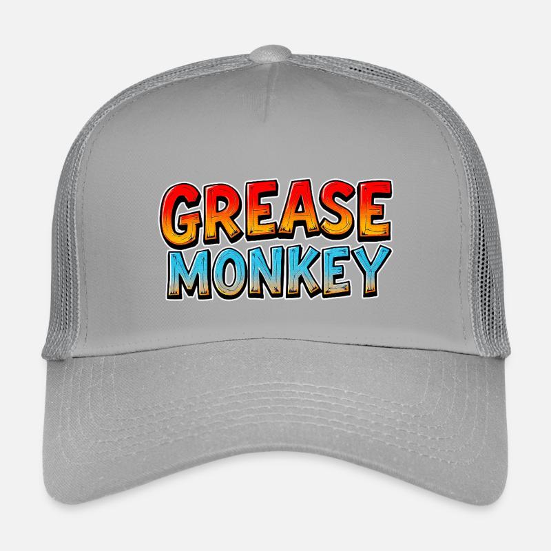 Texte du dessin animé GreaseMonkey Casquette trucker enfant
