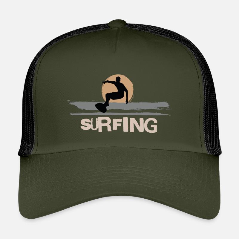 Surf Surfen Surfer Casquette trucker enfant