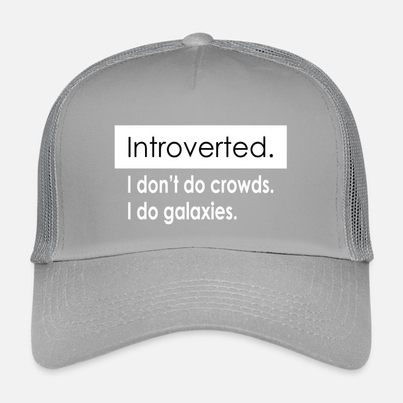 Introvert Quotes Kids’ Trucker Cap