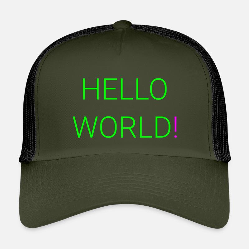 Hello World Kids’ Trucker Cap