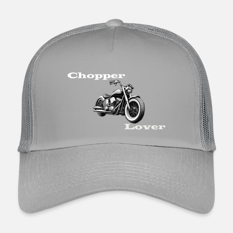 Chopper Lover blanc Casquette trucker enfant