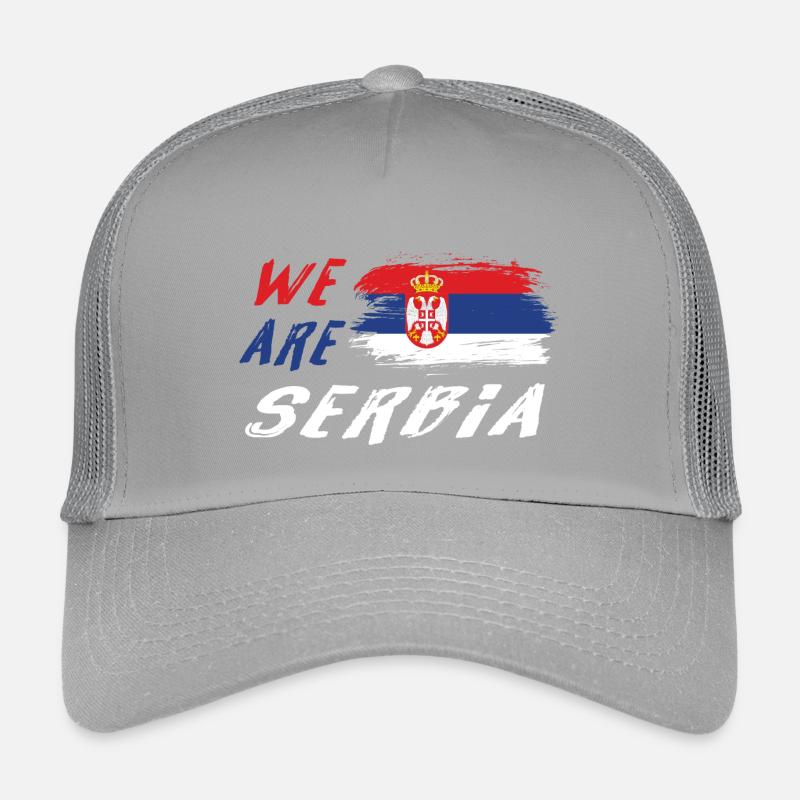 Wir sind Serbien Kinder Trucker-Cap