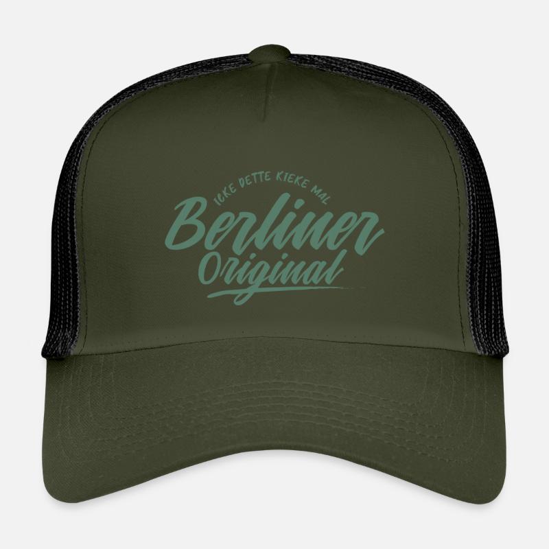 Berlin Original Lettering Kids’ Trucker Cap