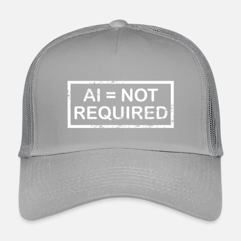 AI = not required (white) Kinder Trucker-Cap