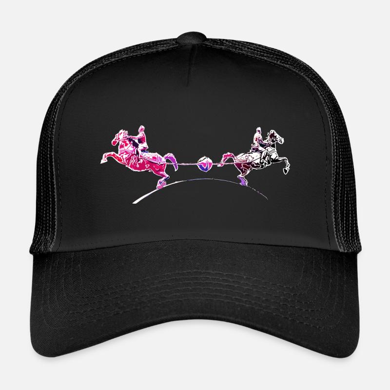 Magdeburger | Magdeburg | Halbkugel-Experiment - Kinder Trucker-Cap - Schwarz/Schwarz