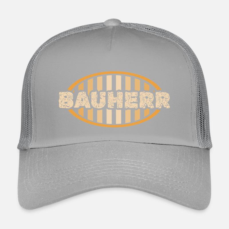 Geschenk für Bauherr Kinder Trucker-Cap
