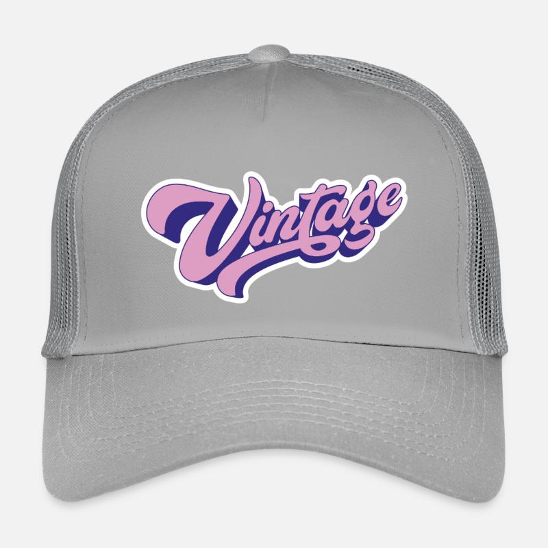 Vintage Rose Kinder Trucker-Cap