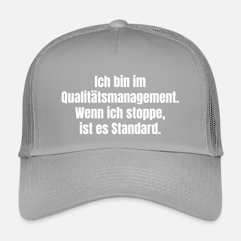Quality Management Slogan Kids’ Trucker Cap