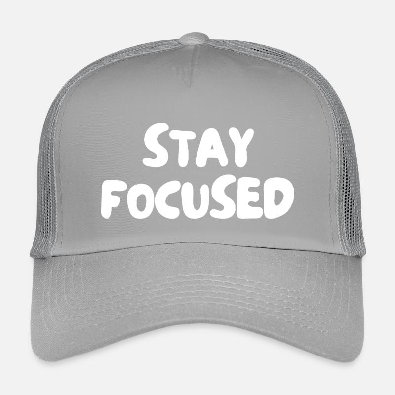 Restez concentré Casquette trucker enfant