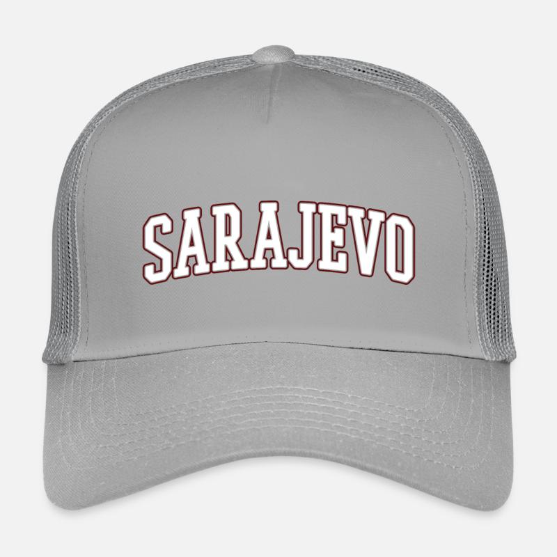 Sarajevo Bold Schriftzug Kinder Trucker-Cap