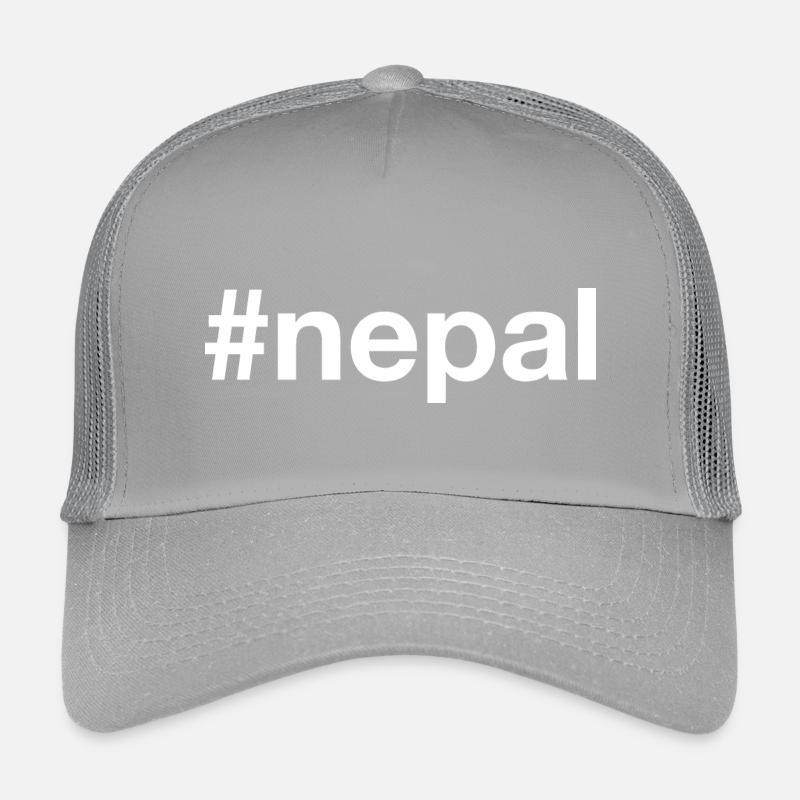 NEPAL Hashtag Kinder Trucker-Cap