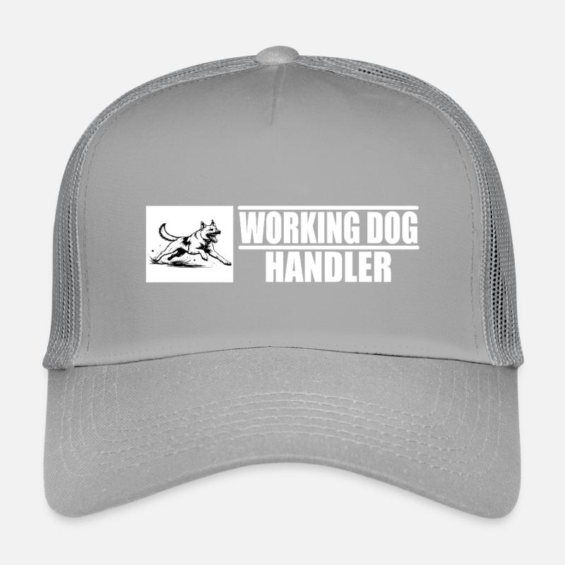 Motif du maître de chien de travail Casquette trucker enfant