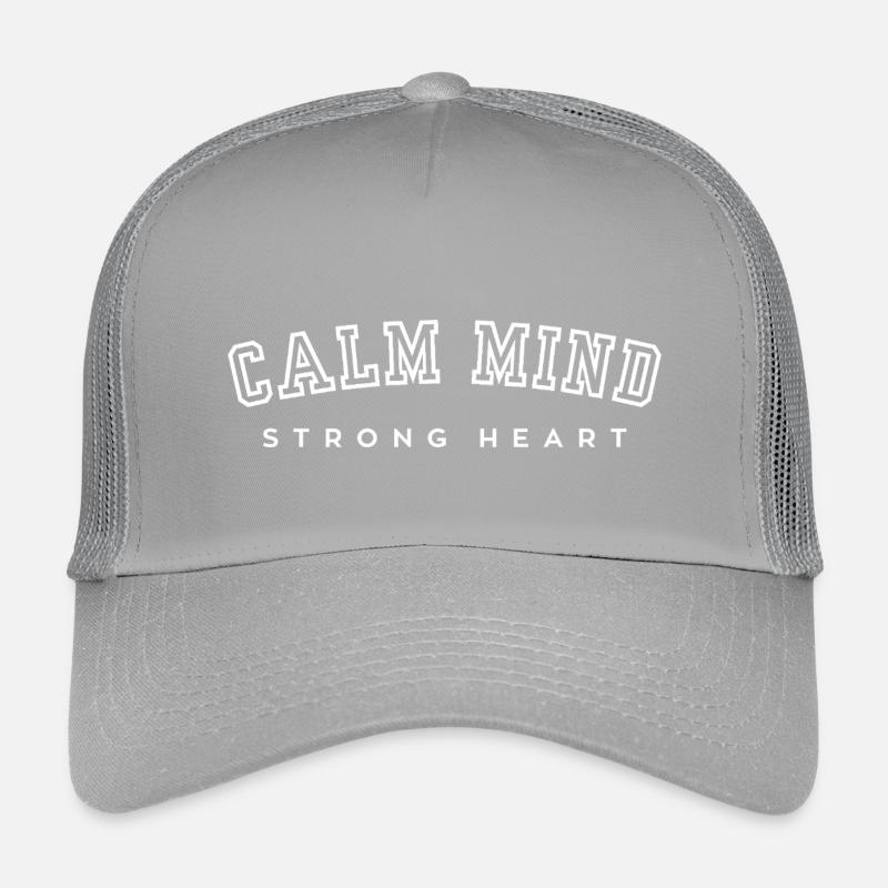 Calm Mind Strong Heart Casquette trucker enfant