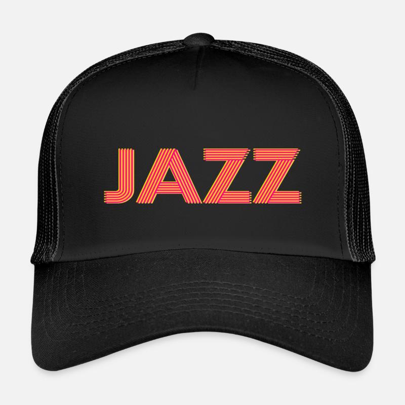 Jazz - Kinder Trucker-Cap - Schwarz/Schwarz