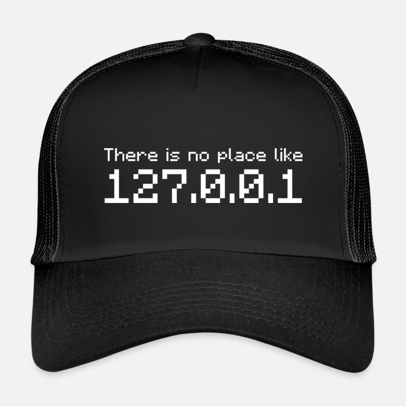 Nerd Shirt Lustiger Geek Geschenk IT Programmierer Admin T-S - Kinder Trucker-Cap - Schwarz/Schwarz