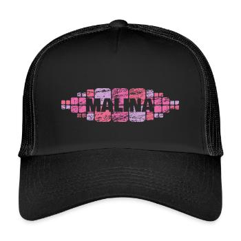 Malina en tant que maman - Casquette trucker enfant - noir/noir - Devant