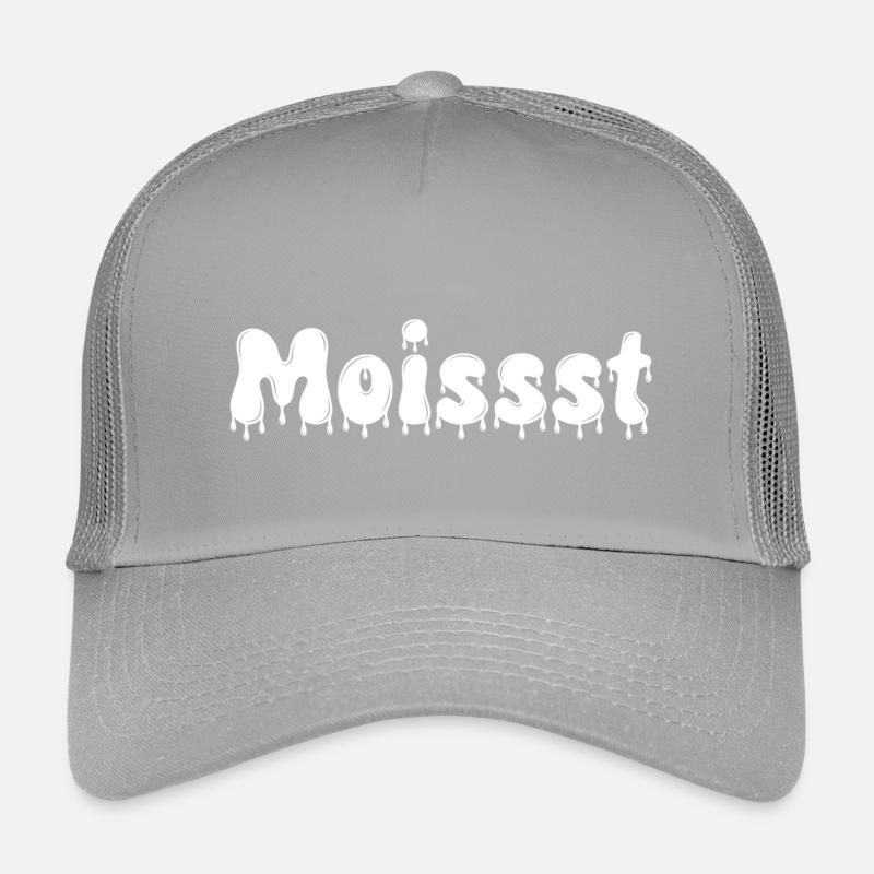 Texte humide et dégoulinant Casquette trucker enfant