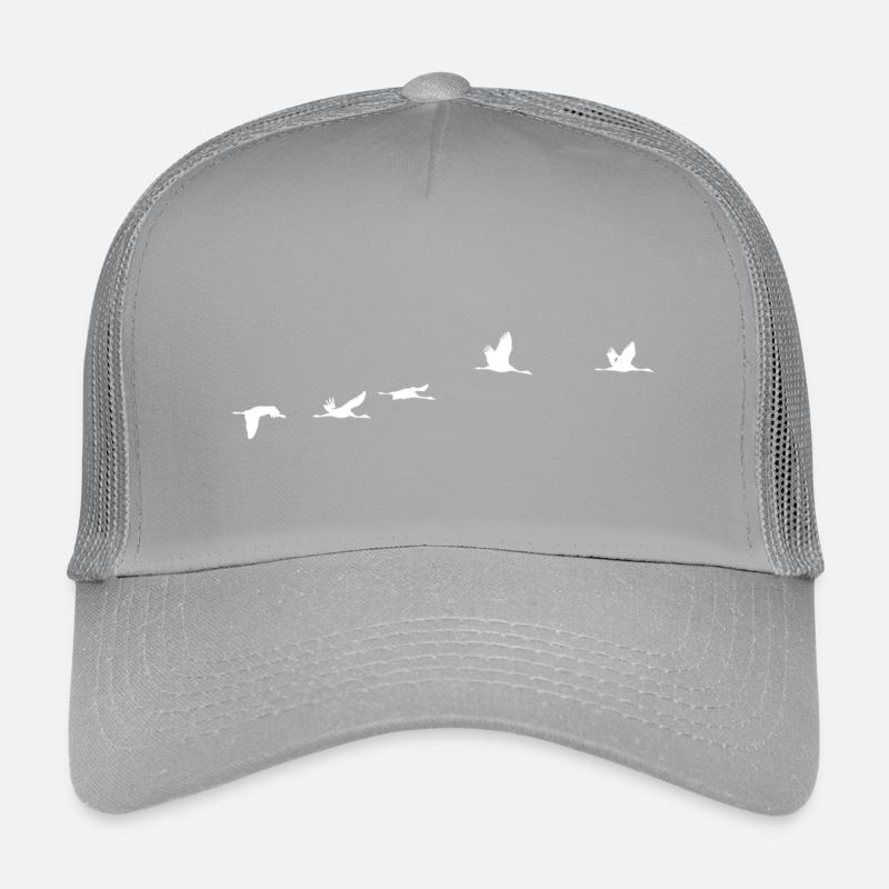 Oiseaux migrateurs blanc grue Casquette trucker enfant