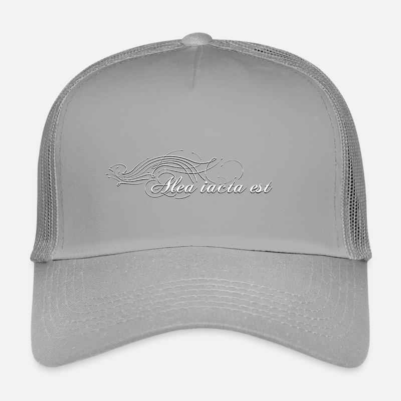 Alea iacta est decorated white Kids’ Trucker Cap