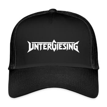 Untergiesing - Casquette trucker enfant - noir/noir - Devant