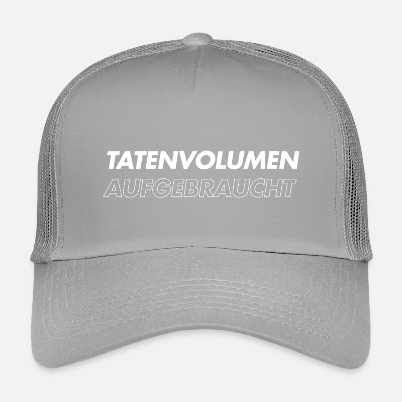 Volume des crimes utilisés Casquette trucker enfant