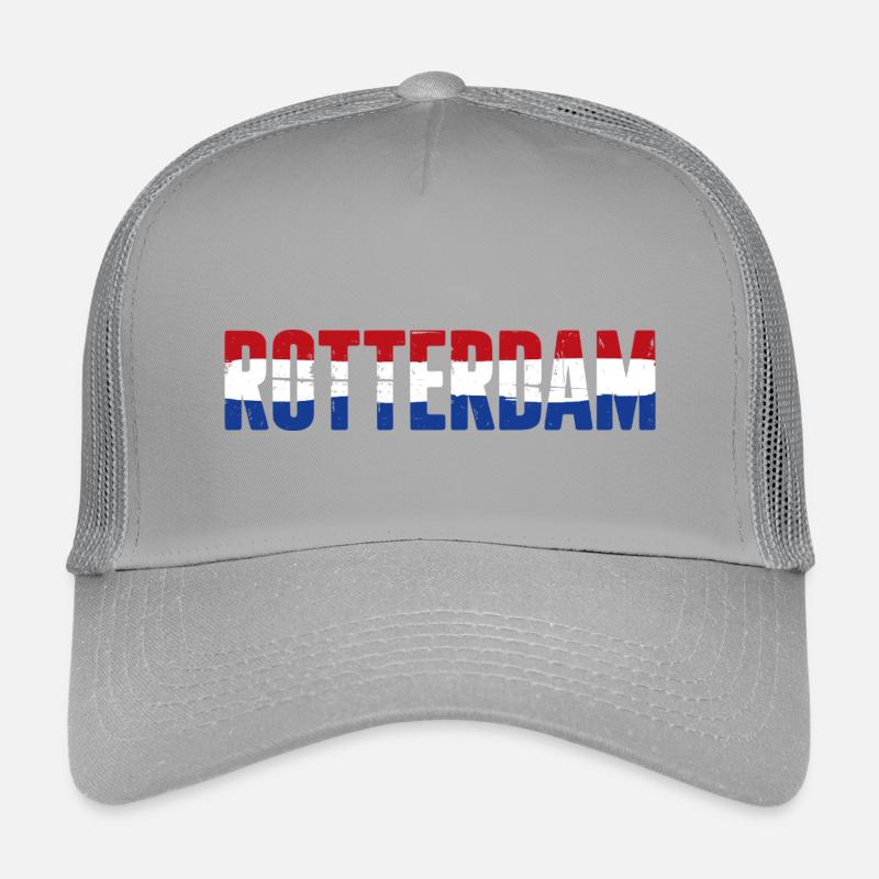 Rotterdam Flag Netherlands Vintage Kids’ Trucker Cap