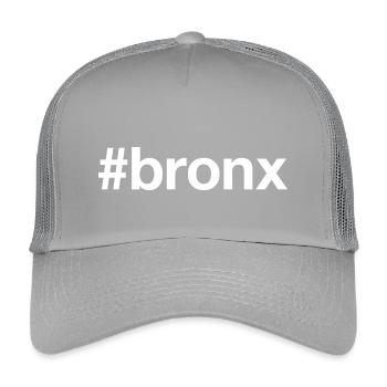 BRONX Hashtag - Kinder Trucker-Cap - Hellgrau - Vorne