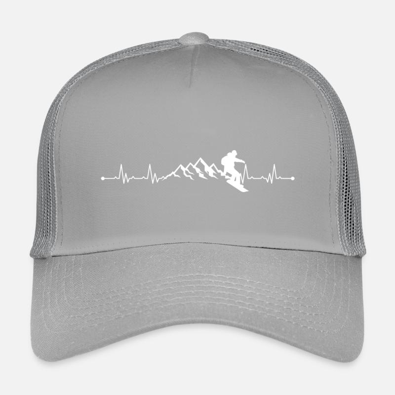 Mountain Pulse Snowboarder Kids’ Trucker Cap