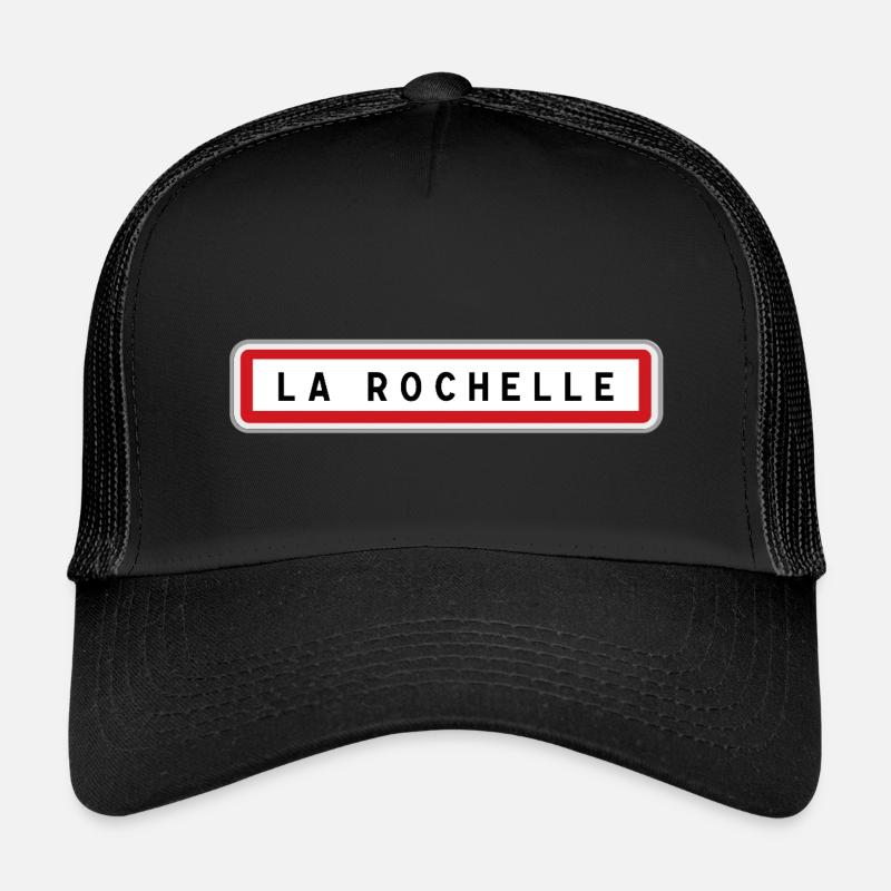 Panneau d'entrée de ville de La Rochelle, Charente Casquette trucker enfant