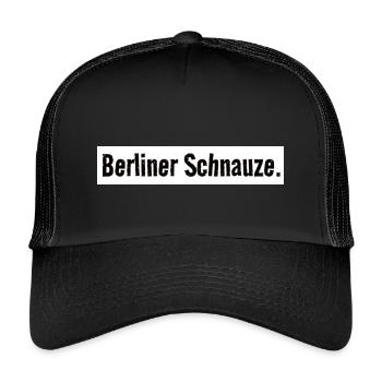 Chemise à museau de Berlin Simple Capitole - Casquette trucker enfant - noir/noir - Devant