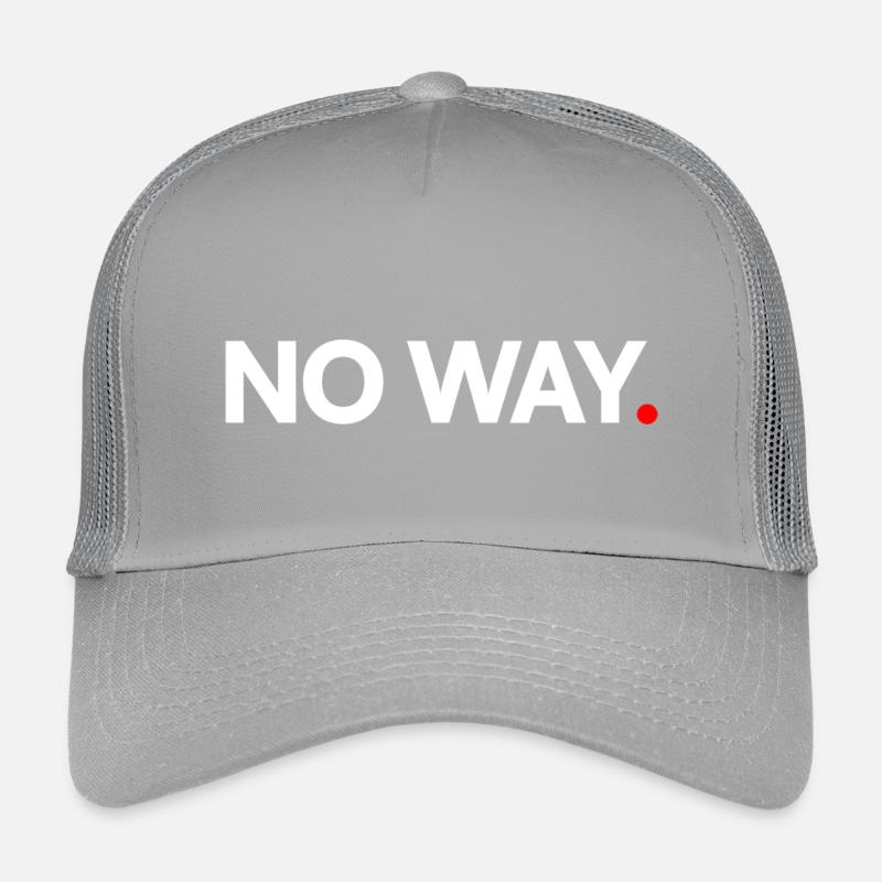 NO WAY | Expression humour minimaliste Casquette trucker enfant