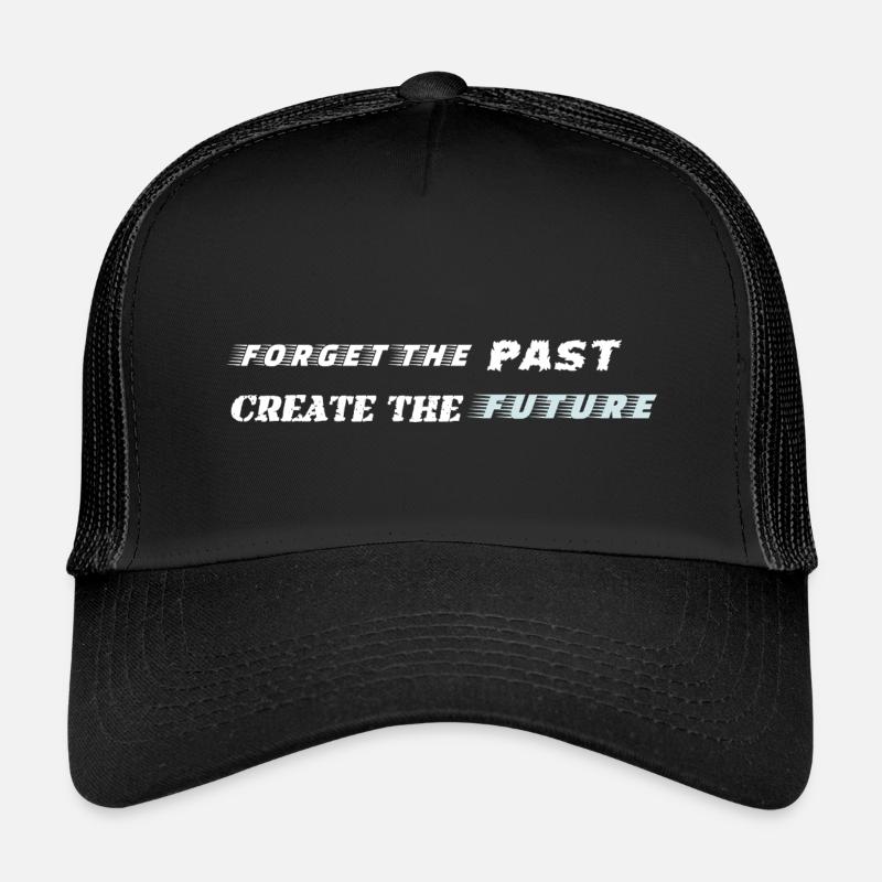 Forget the Past Create the Future - Motivierendes  Kinder Trucker-Cap