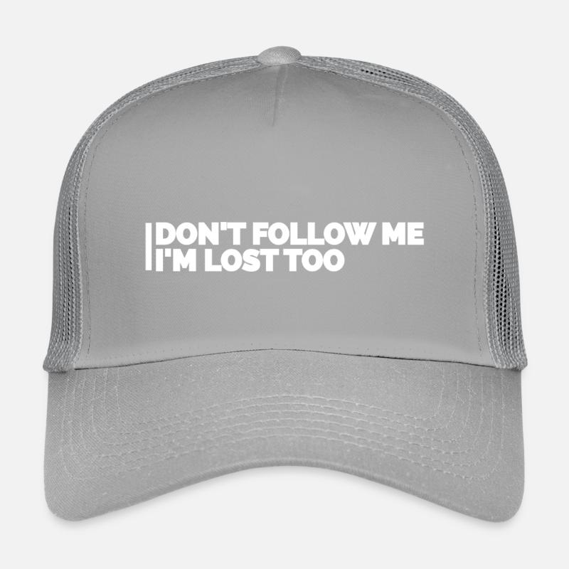 Ne me suivez pas Casquette trucker enfant