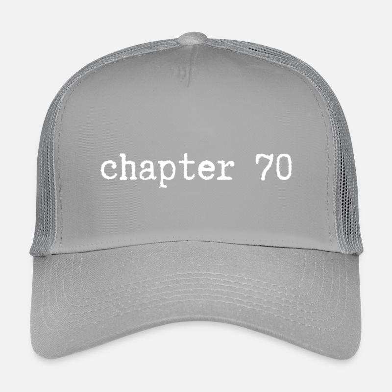 chapitre 70 Anniversaire Casquette trucker enfant