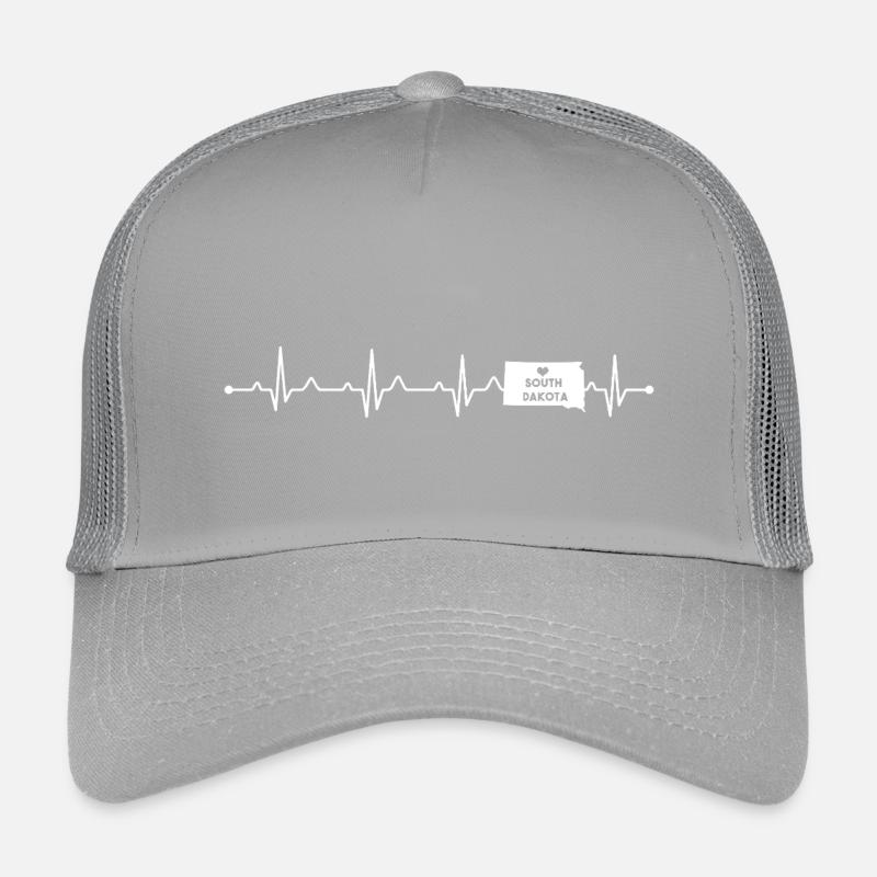 Plan du cœur de l’État du Dakota du Sud Mont Rushmore Casquette trucker enfant