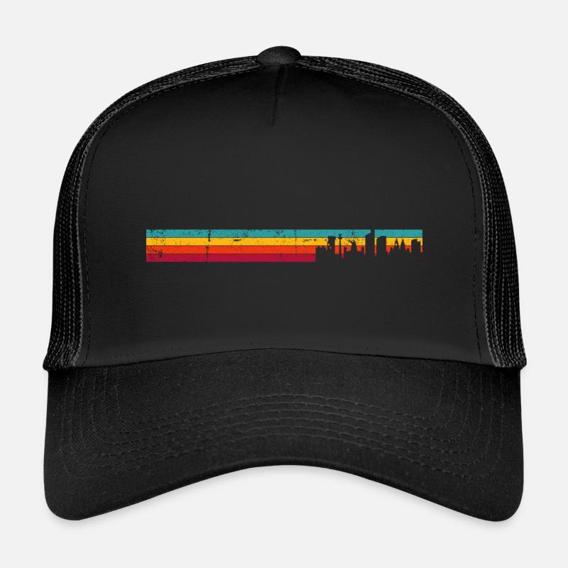 Liverpool skyline rétro Casquette trucker enfant