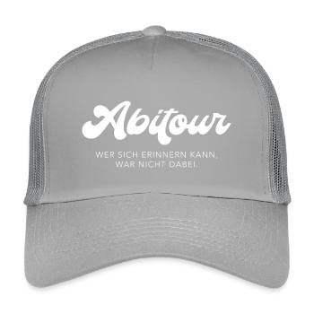 Abitur Tour - Kinder Trucker-Cap - Hellgrau - Vorne