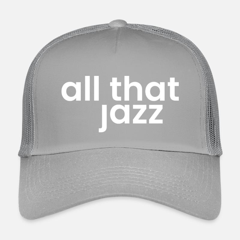 Phrase jazz Typographie en gras Casquette trucker enfant