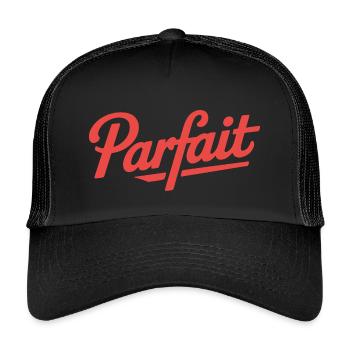 perfect - Kids’ Trucker Cap - black/black - Front