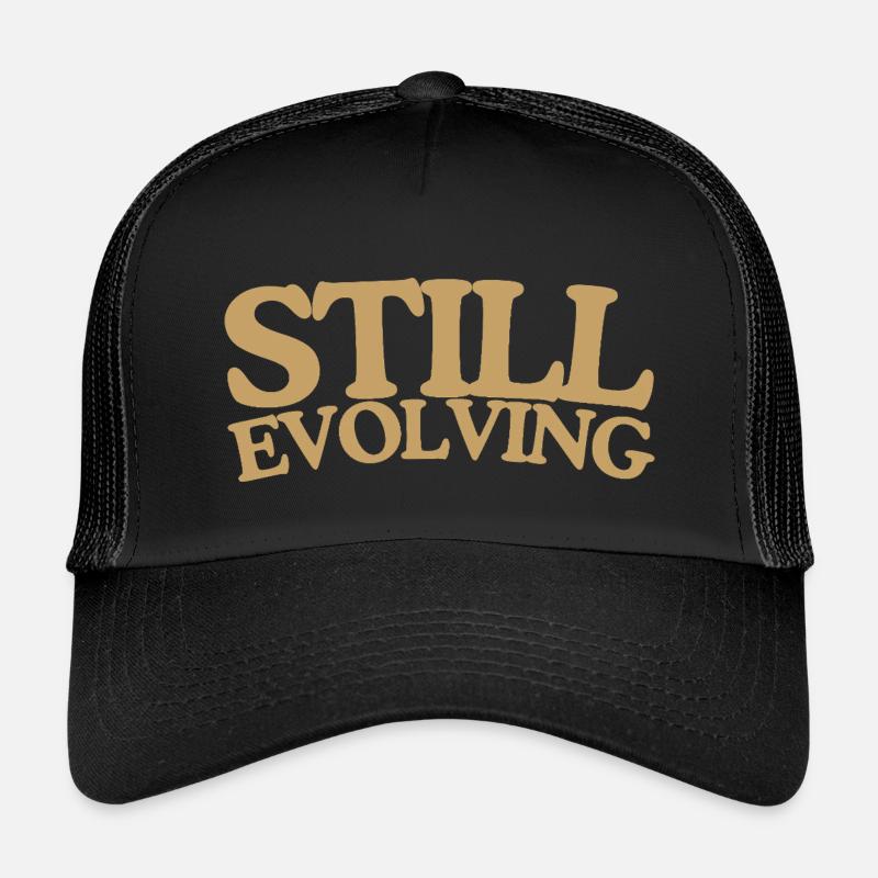 Still evolving growth retro saying design Kids’ Trucker Cap