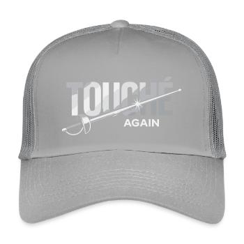 Fencing Fencing Fencing Athlete Fencing Club Sports - Kids’ Trucker Cap - light grey - Front