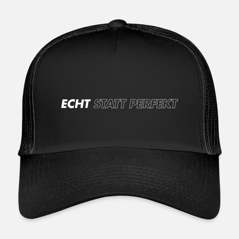 Real instead of perfect Kids’ Trucker Cap