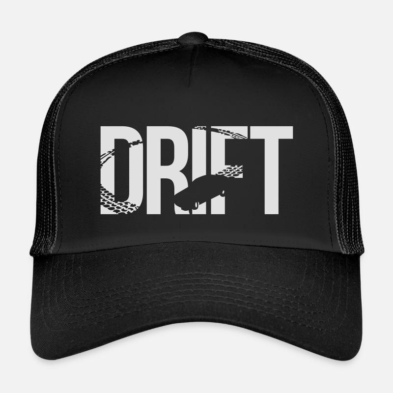 drift - Kinder Trucker-Cap - Schwarz/Schwarz
