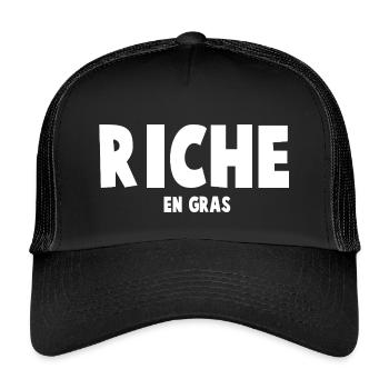 Bold Humor T Shirt - Kids’ Trucker Cap - black/black - Front