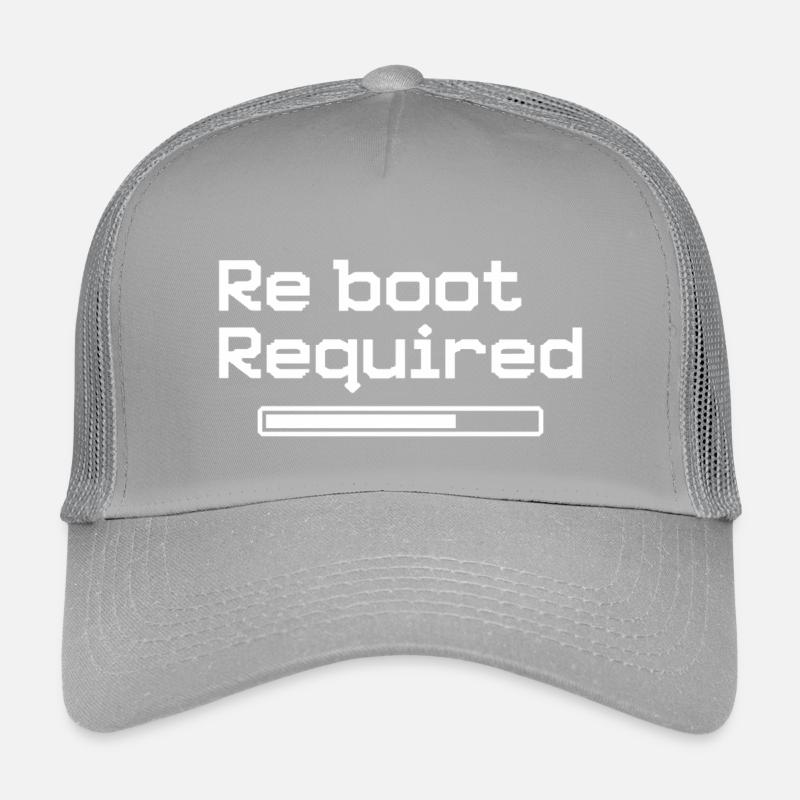 Reboot Required – Retro-Gaming-Style Kinder Trucker-Cap