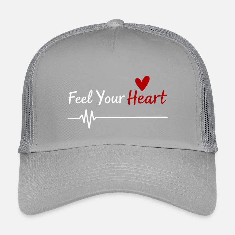 Feel Your Heart Statement Saying Kids’ Trucker Cap