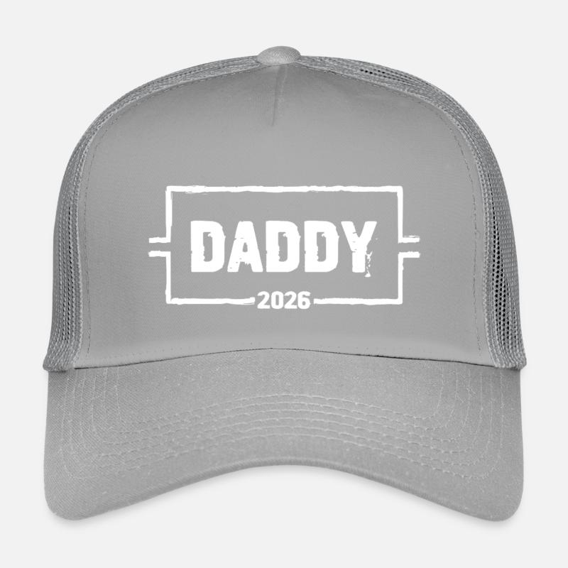 DADDY 2026 Proud Dad-to-be Kids’ Trucker Cap