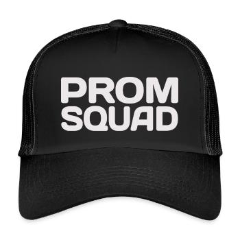 Équipe de bal - Casquette trucker enfant - noir/noir - Devant