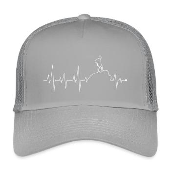 Cliffside Pulse Explorer - Kinder Trucker-Cap - Hellgrau - Vorne